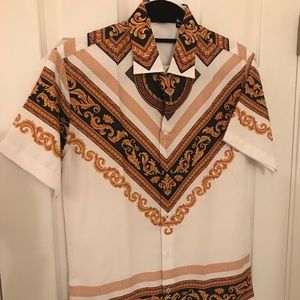 ASOS Criminal Damage Versace-print Shirt